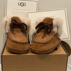 Baby Ugg “Sparrow” Moccasins.